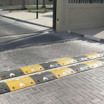 SB01 50mm Height Rubber Speed Bump